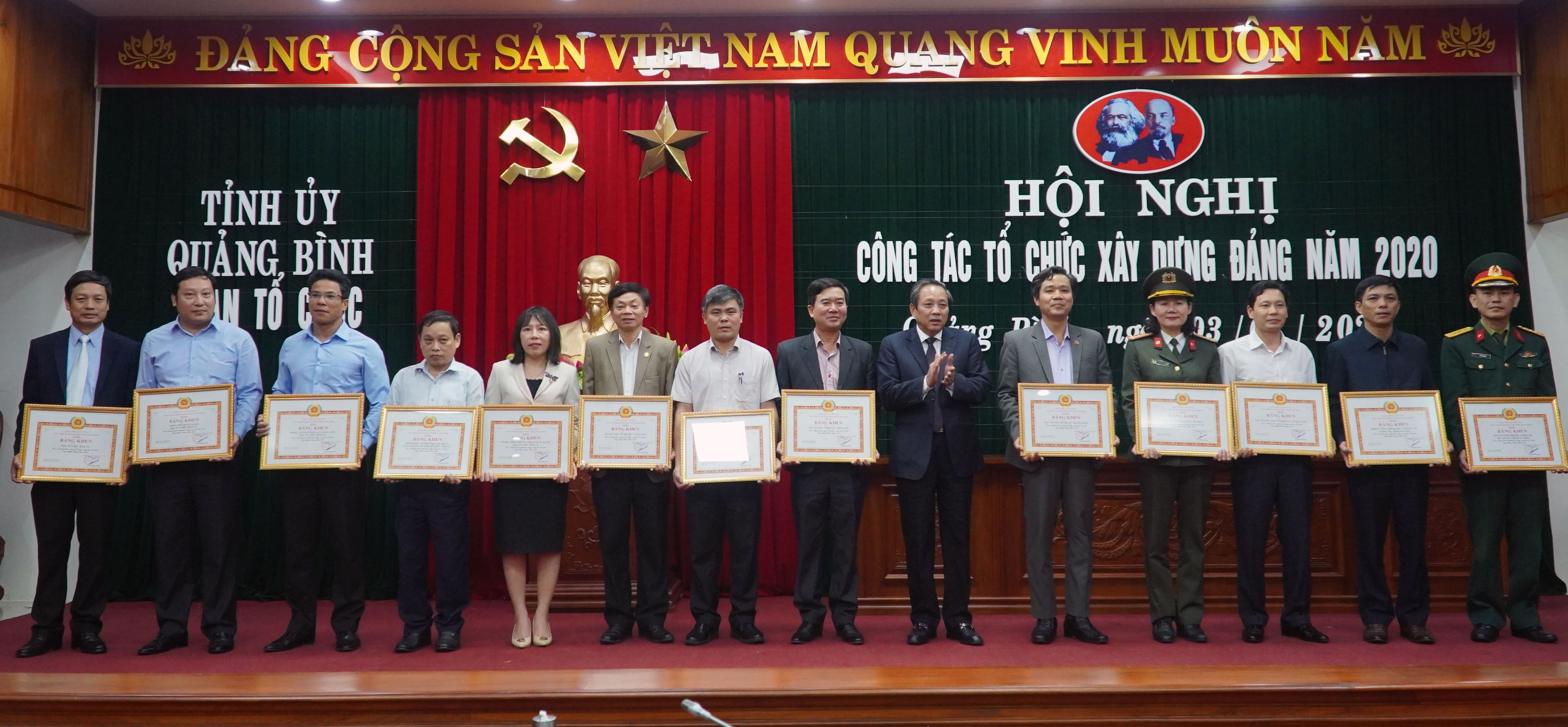 Triển khai công tác tổ chức xây dựng Đảng 2020
