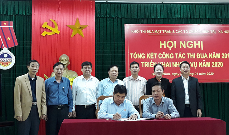 Sôi nổi các phong trào thi đua trong Khối mặt trận và các tổ chức chính trị-xã hội