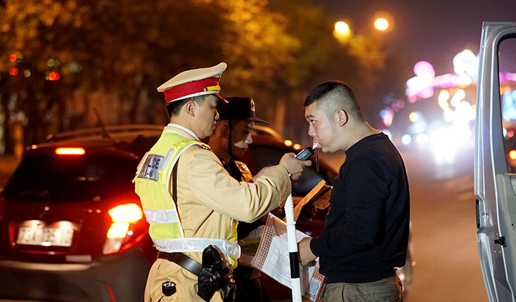 Đã uống rượu, bia thì không lái xe!