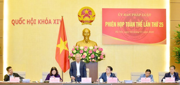 Phiên họp toàn thể lần thứ 25 Ủy ban Pháp luật của Quốc hội