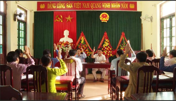 Xã Hóa Thanh (Minh Hóa): Tích cực chuẩn bị cho đại hội điểm