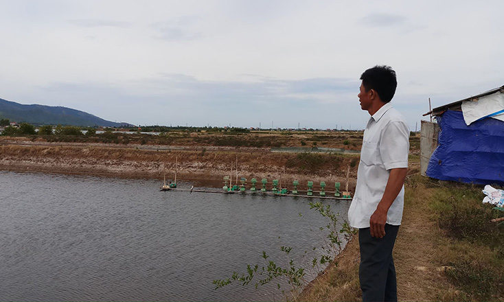 Chuyện anh Tráng làm giàu bằng con tôm