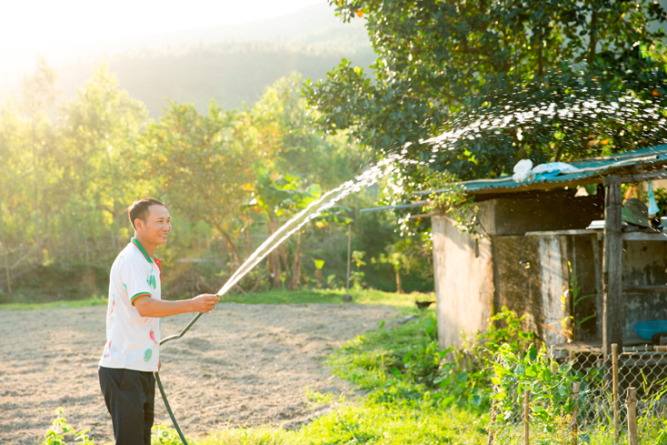 Hạnh phúc giản đơn ở Quảng Kim: Nước sạch lại về sau bao ngày hạn