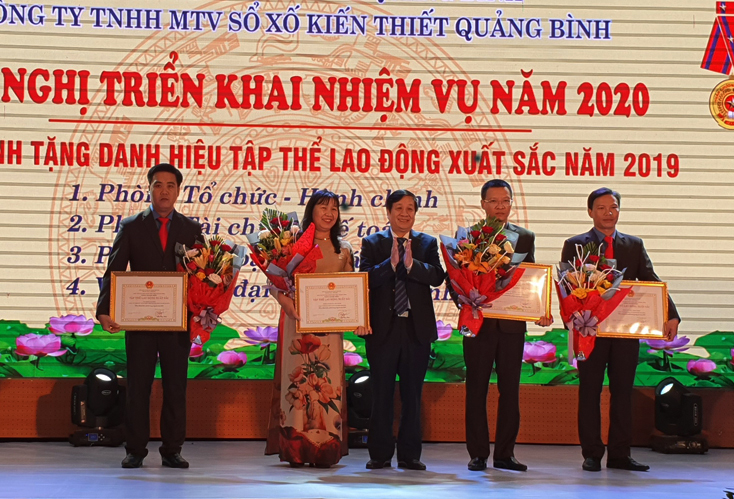 Công ty TNHH MTV Xổ số kiến thiết Quảng Bình: Tổng doanh thu năm 2019 đạt 217 tỷ đồng