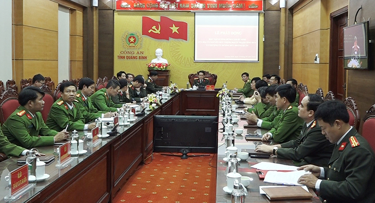 Phát động học tập gương hy sinh dũng cảm của 3 cán bộ, chiến sĩ công an nhân dân