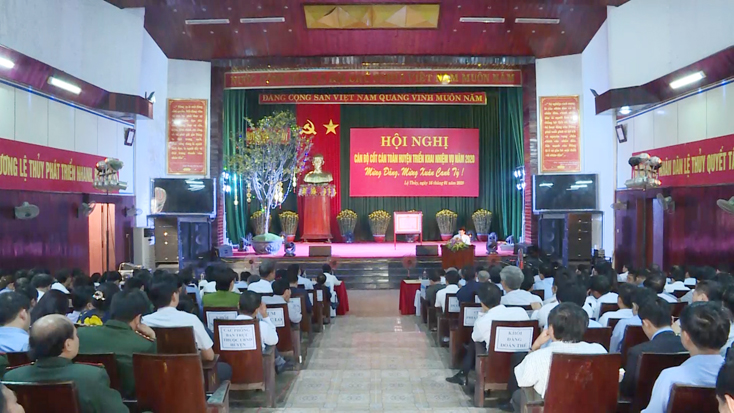 Lệ Thủy: Đoàn kết, nỗ lực giành thành quả cao hơn trên tất cả các lĩnh vực