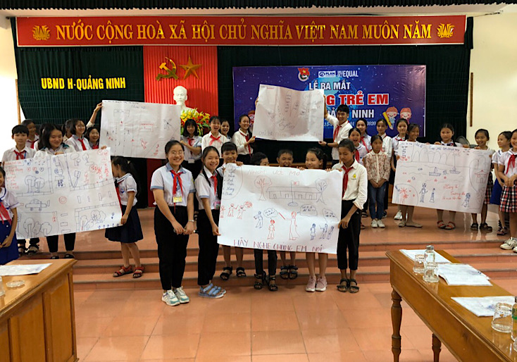 Ra mắt Hội đồng Trẻ em huyện Quảng Ninh