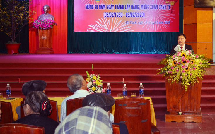 Bố Trạch: Mít tinh kỷ niệm 90 năm Ngày thành lập Đảng 3-2