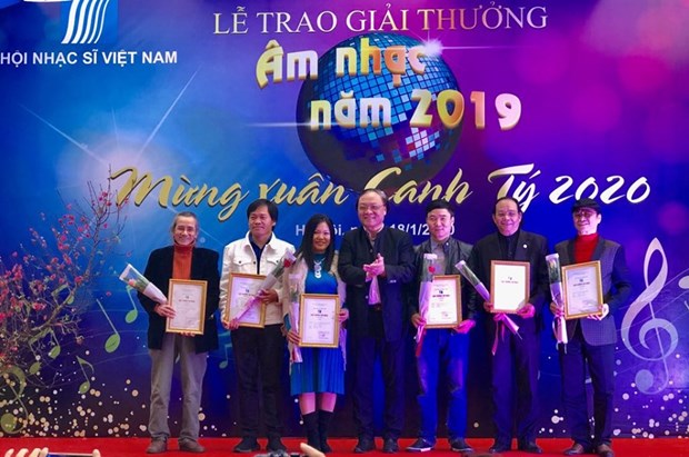 68 công trình, tác phẩm xuất sắc được trao Giải thưởng Âm nhạc 2019