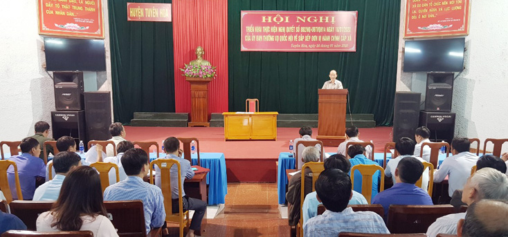 Từ ngày 1-2-2020, xã Nam Hóa nhập vào xã Thạch Hóa