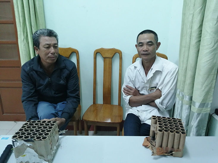 Nhiều đối tượng đốt pháo trái phép bị bắt quả tang