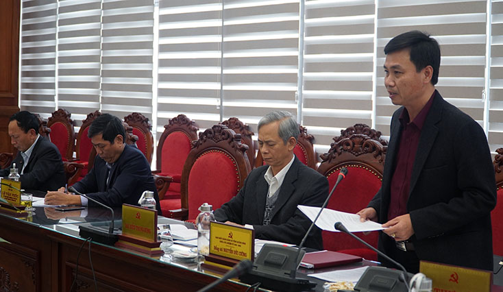 Thảo luận, thống nhất các nhiệm vụ quan trọng đầu năm 2020