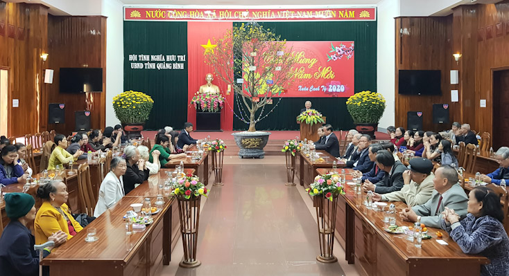 Hội Tình nghĩa hưu trí UBND tỉnh gặp mặt đầu Xuân Canh Tý 2020