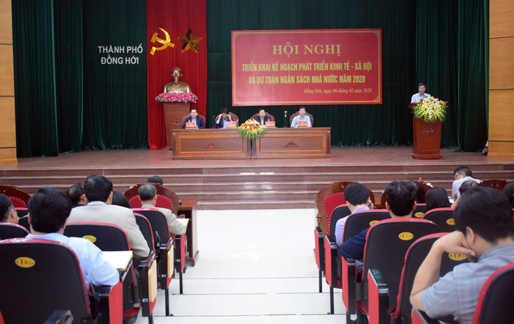 TP. Đồng Hới: Đề ra 18 nhóm giải pháp triển khai thực hiện Nghị quyết HĐND năm 2020