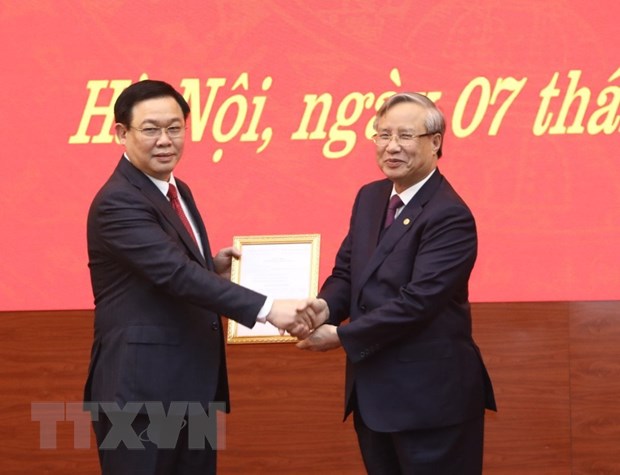 Thành ủy Hà Nội công bố quyết định của Bộ Chính trị về công tác cán bộ