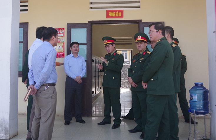 Kiểm tra công tác chuẩn bị tiếp nhận công dân Việt Nam từ Trung Quốc và các nước lân cận về cư trú tạm thời