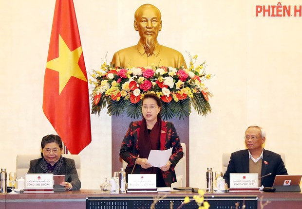 Bế mạc Phiên họp thứ 42 của Ủy ban Thường vụ Quốc hội