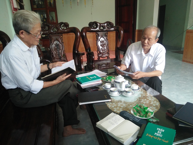 Người cao tuổi Đồng Sơn yêu thơ