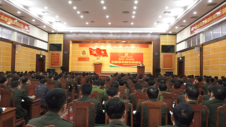 Bộ Công an tổ chức hội nghị tập huấn công tác thanh tra CAND năm 2020