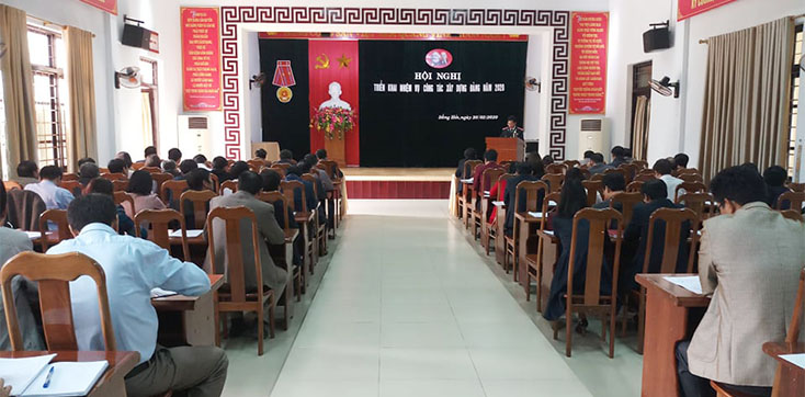 Đảng ủy Khối các cơ quan tỉnh triển khai nhiệm vụ công tác xây dựng Đảng năm 2020