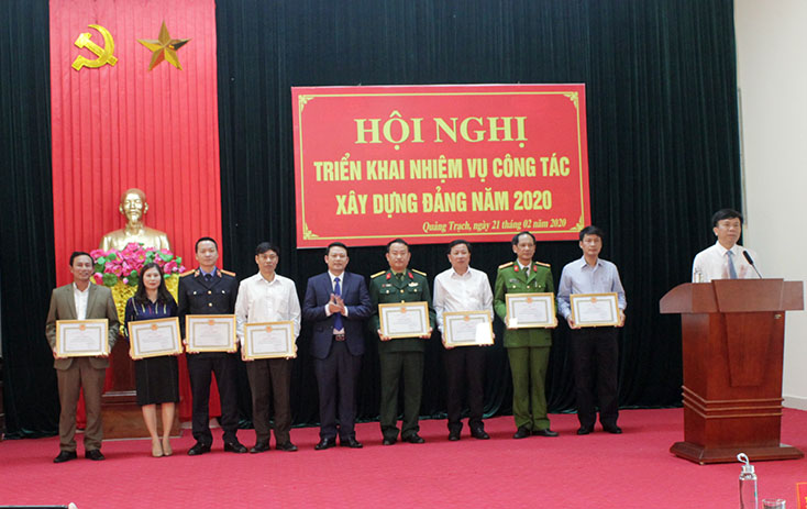 Quảng Trạch: Xác định các nhiệm vụ trọng tâm, trọng điểm để thực hiện
