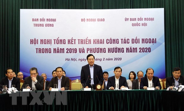 Thực hiện tốt một số nhiệm vụ lớn trong công tác đối ngoại năm 2020