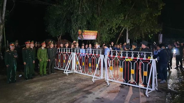 Dịch COVID-19: Chính thức dỡ bỏ cách ly đối với xã Sơn Lôi