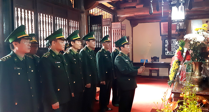 BĐBP Quảng Bình tri ân các anh hùng, liệt sĩ