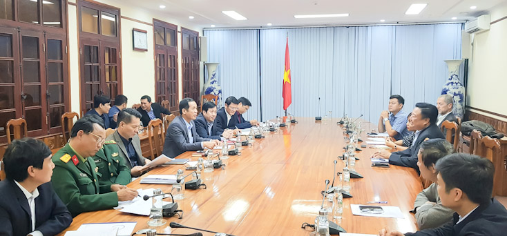 Đồng ý chủ trương thực hiện dự án năng lượng điện gió trên địa bàn tỉnh