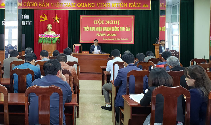 Sở Nông nghiệp và PTNT triển khai nhiệm vụ nuôi trồng thủy sản năm 2020