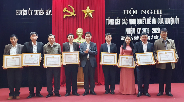 Tuyên Hóa: Tổng kết việc thực hiện các nghị quyết, đề án