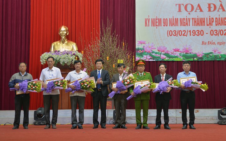 Nâng cao năng lực lãnh đạo và sức chiến đấu của Đảng bộ, xây dựng quê hương phát triển toàn diện