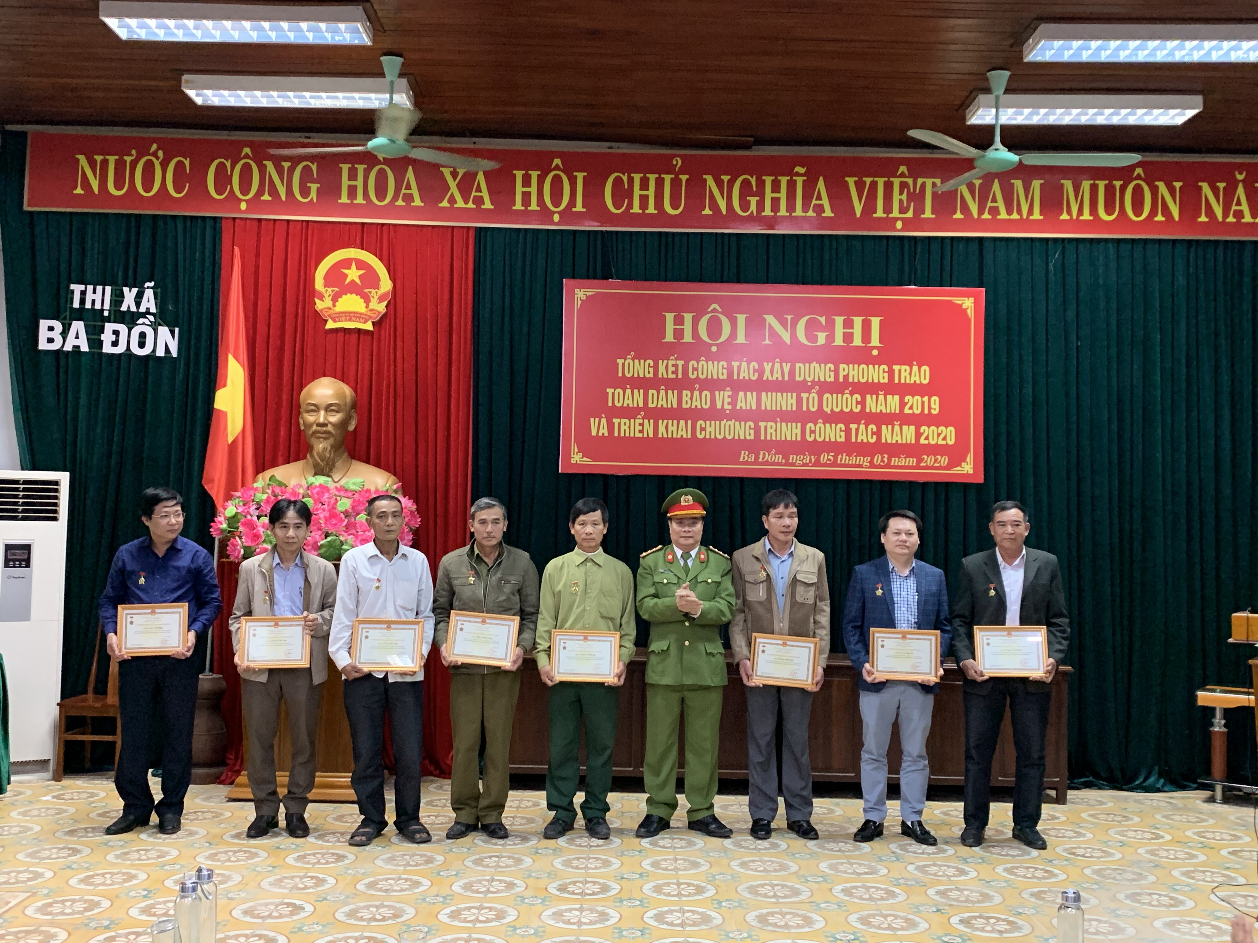 Triển khai công tác xây dựng phong trào toàn dân bảo vệ ANTQ năm 2020