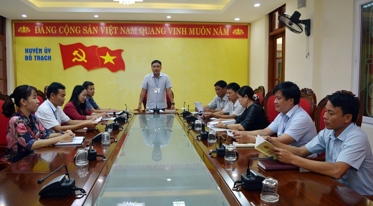 Đẩy mạnh công tác kiểm tra, giám sát, phục vụ đại hội Đảng các cấp