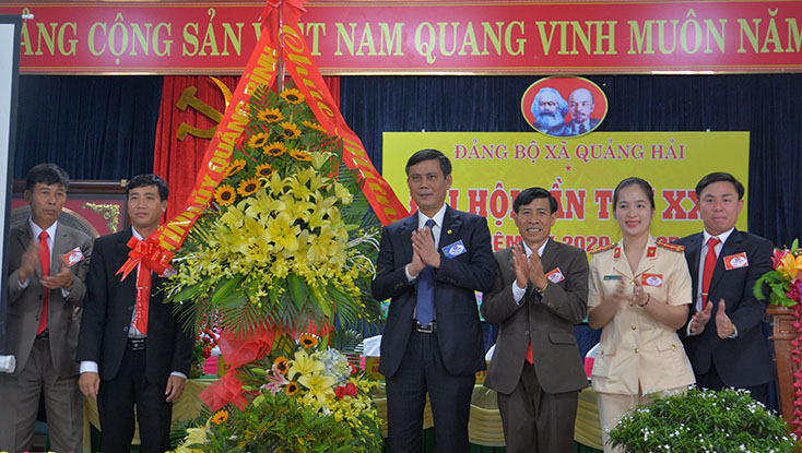 Đại hội Đảng bộ xã Quảng Hải lần thứ XXV, nhiệm kỳ 2020-2025