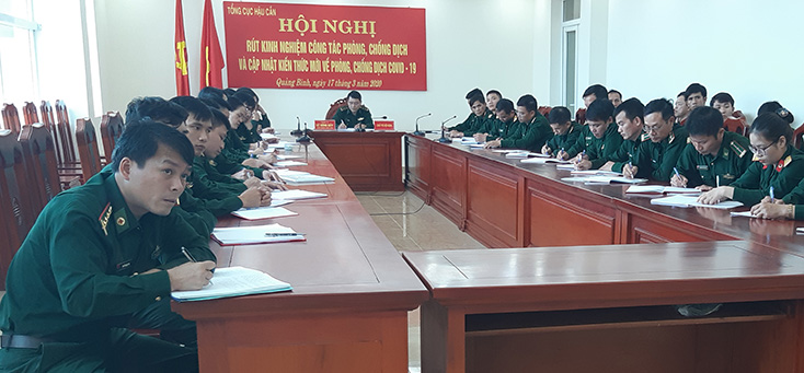 Tổng cục Hậu cần rút kinh nghiệm phòng chống dịch COVID 19 trong toàn quân