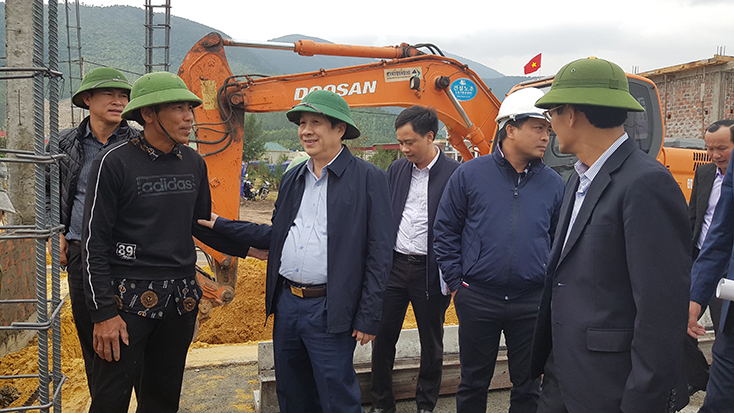Đẩy nhanh tiến độ thi công các dự án tại Trung tâm Điện lực Quảng Trạch