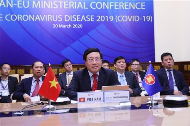 ASEAN-EU tích cực tăng cường hợp tác ứng phó với dịch COVID-19