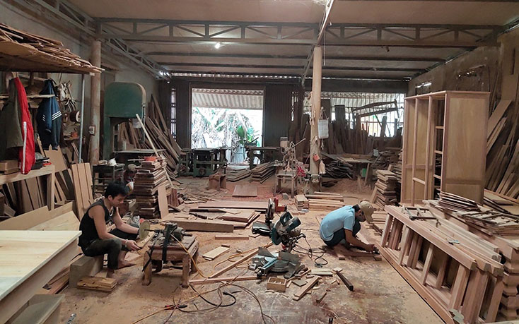 43 cơ sở công nghiệp nông thôn đăng ký hỗ trợ khuyến công