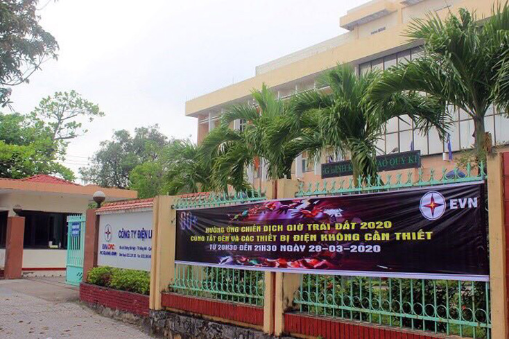 Điện lực Đồng Hới: Tích cực hưởng ứng Giờ trái đất 2020