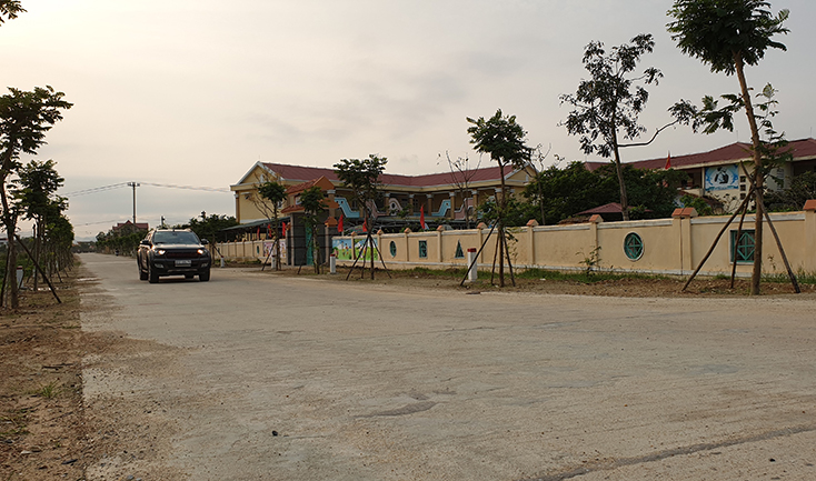 Quảng Lộc quyết tâm về đích nông thôn mới