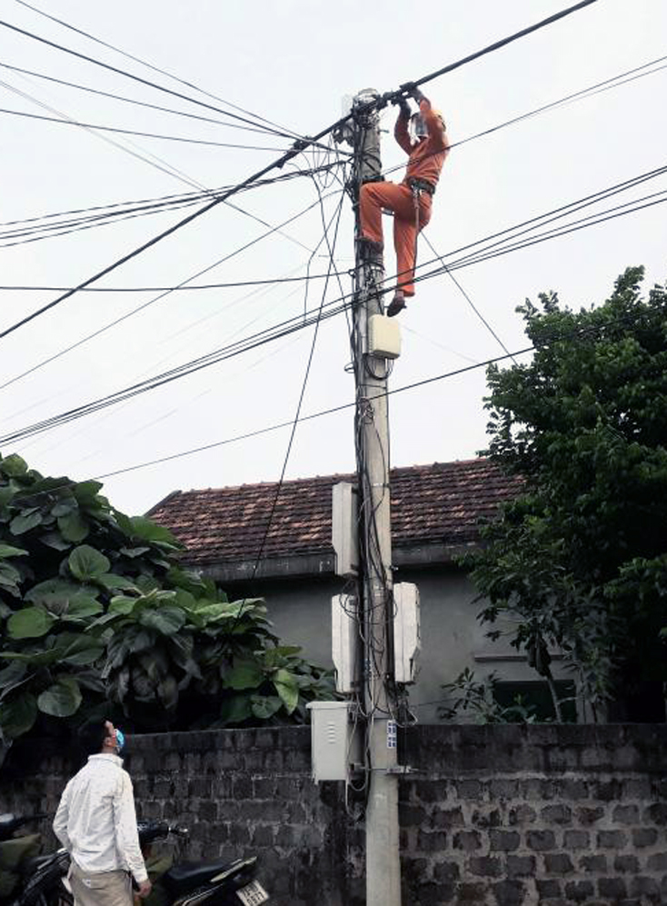 Điện lực Bố Trạch: Bảo đảm cấp điện phục vụ công tác phòng, chống dịch Covid-19