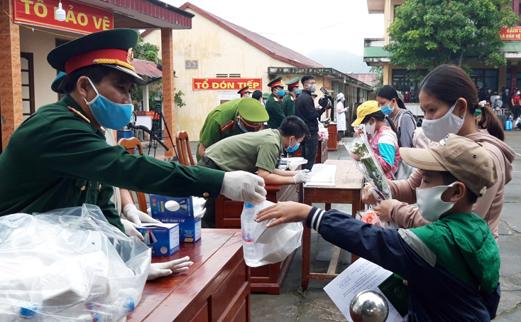 100 công dân hoàn thành nhiệm vụ cách ly