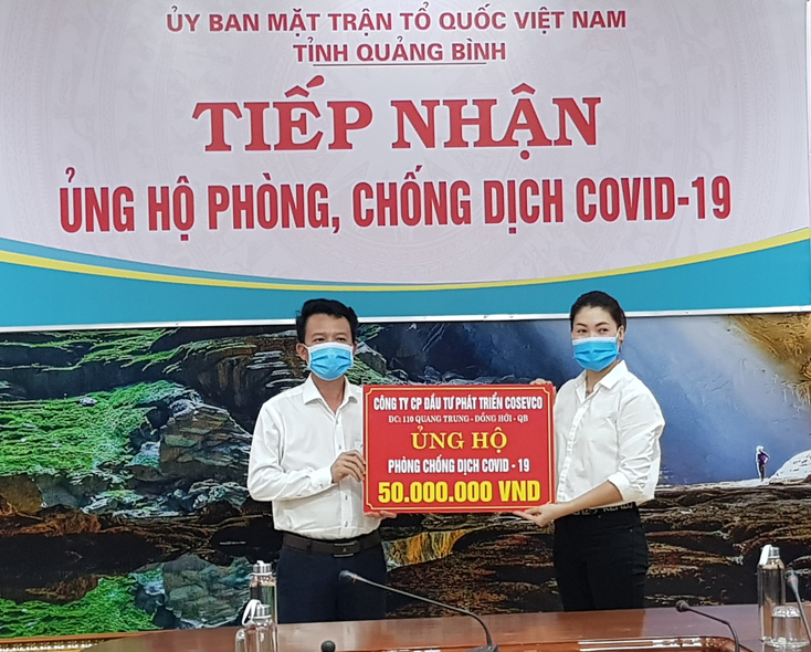 Hơn 11,6 tỷ đồng ủng hộ phòng, chống dịch bệnh Covid-19