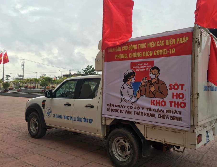 Phát huy hiệu quả của xe lưu động và loa truyền thanh