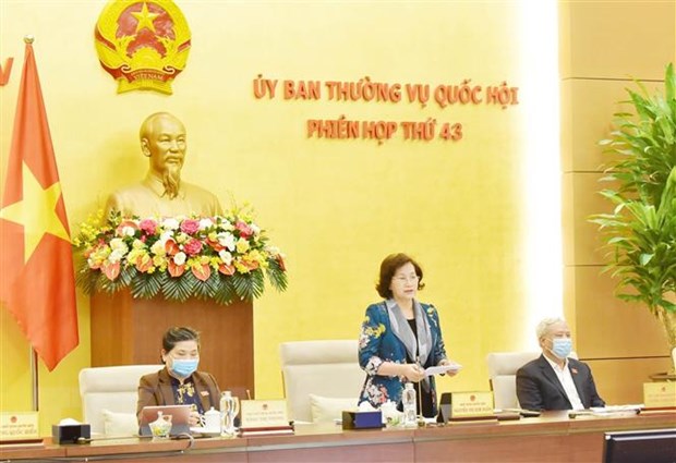 Ủy ban Thường vụ Quốc hội cho ý kiến 6 dự án luật tại Phiên họp thứ 44