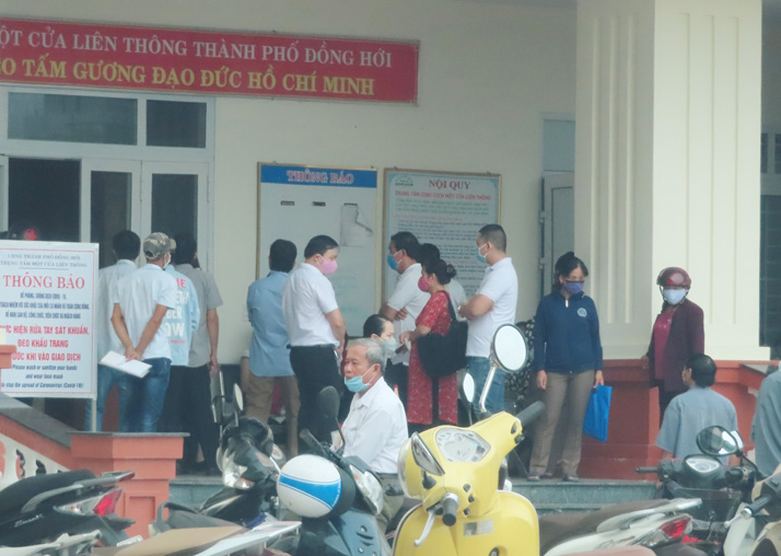 Tuyệt đối không được từ chối nhận hồ sơ đã có đầy đủ thành phần hồ sơ theo quy định
