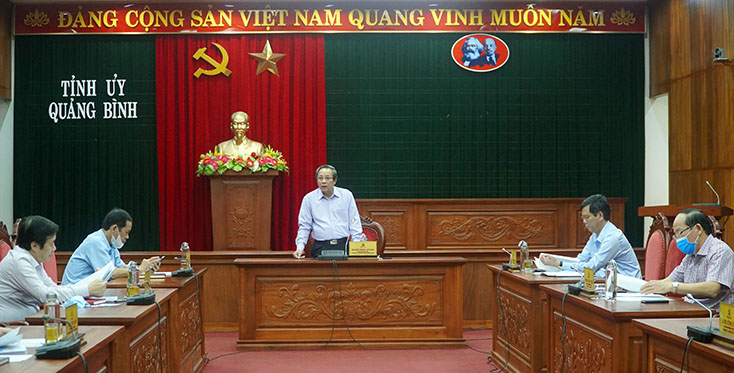 Thông qua nhiều nội dung quan trọng tại hội nghị Ban Thường vụ Tỉnh ủy lần thứ 83