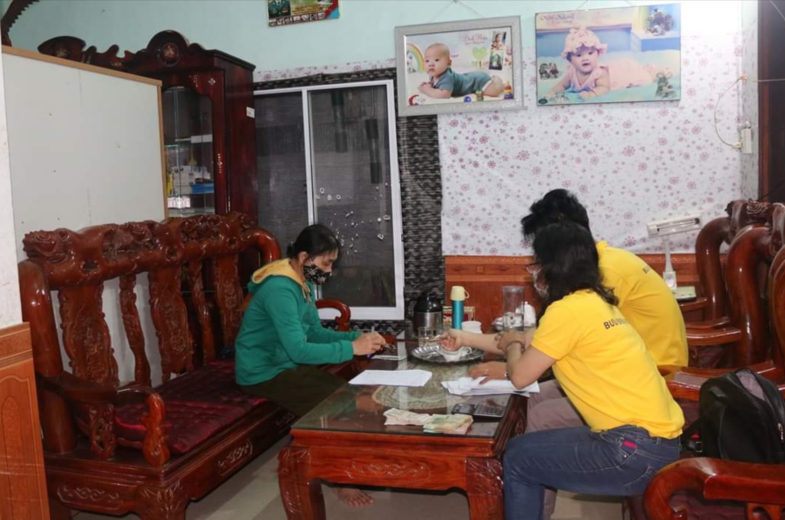 Hoàn thành chi trả lương hưu tận nhà cho người thụ hưởng