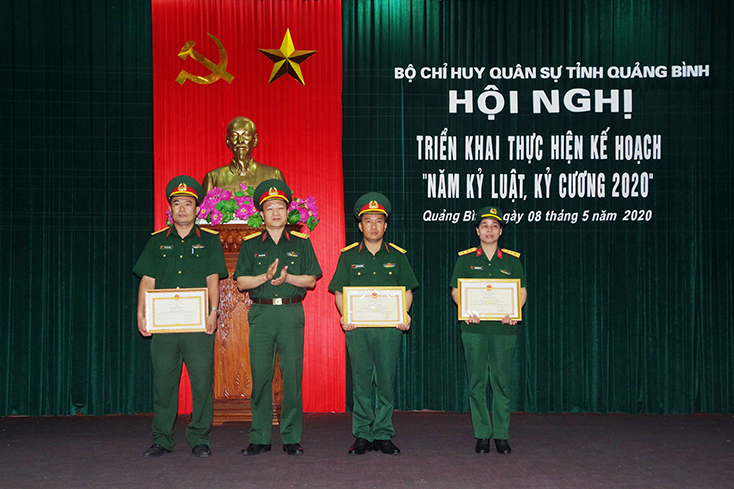 Bộ CHQS tỉnh triển khai thực hiện "Năm kỷ luật, kỷ cương 2020"